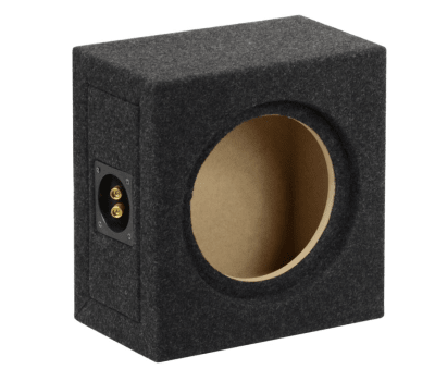 Q+ T5 Underseat carpeted subwoofer box